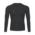 Emblem Performance Longsleeve in Black — front view